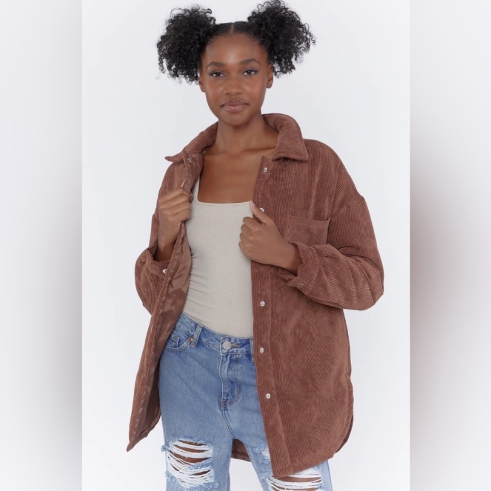 🌸 Forever 21 🌸 brown corduroy jacket
